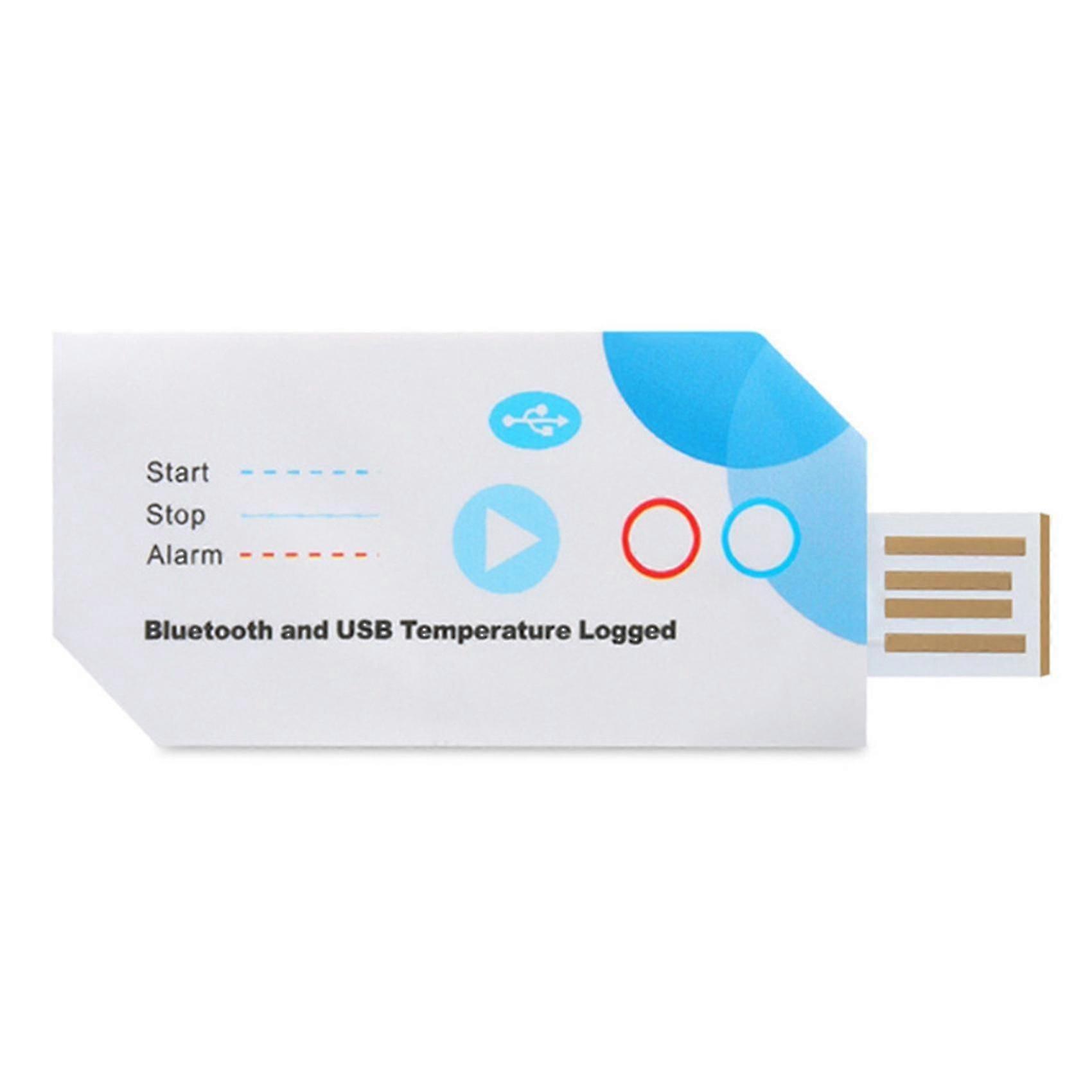 Usb Bluetooth Temperature Data Logger Disposable Single Use Pdf Report Usb Temperature Recorder