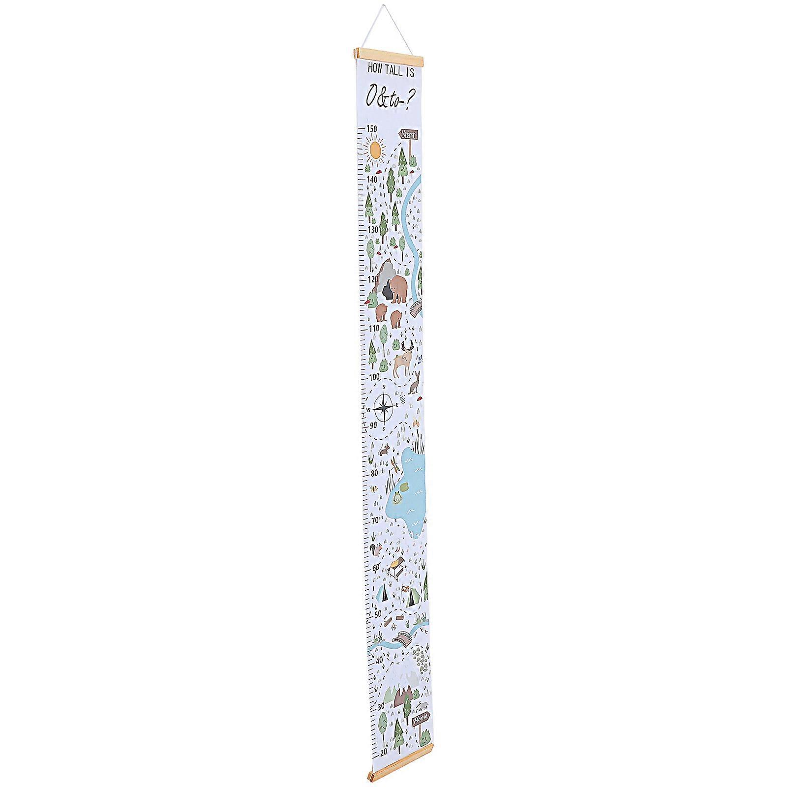 Children Height Measuring Ruler Growth Chart Wall Hanging