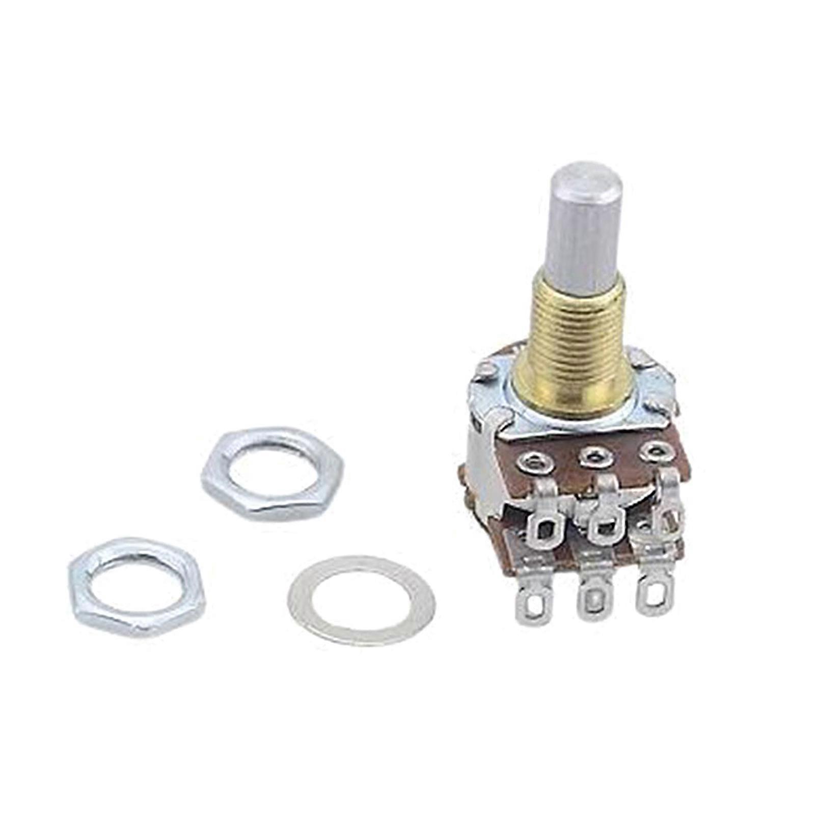 MN250K / MN500K Gitarr Potentiometer Professionell Gitarr Ljudvolymer Avsmalnande Krukor För Gitarr Förbättrad Ljudjustering MN500K