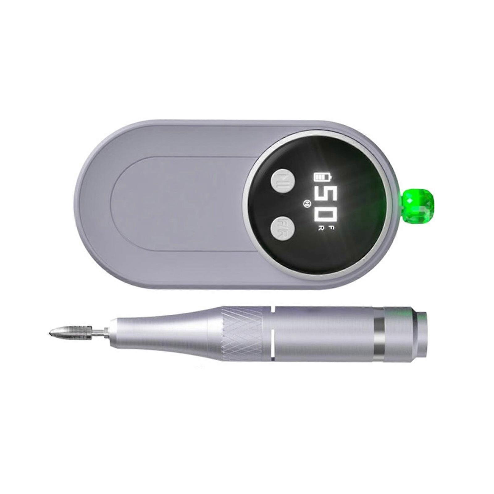 Professional Mobile Unguis Drill Machine 50000 WHIRLS Rapid Low Noise 50dB Transportable For Studio Apartment Use  Purple