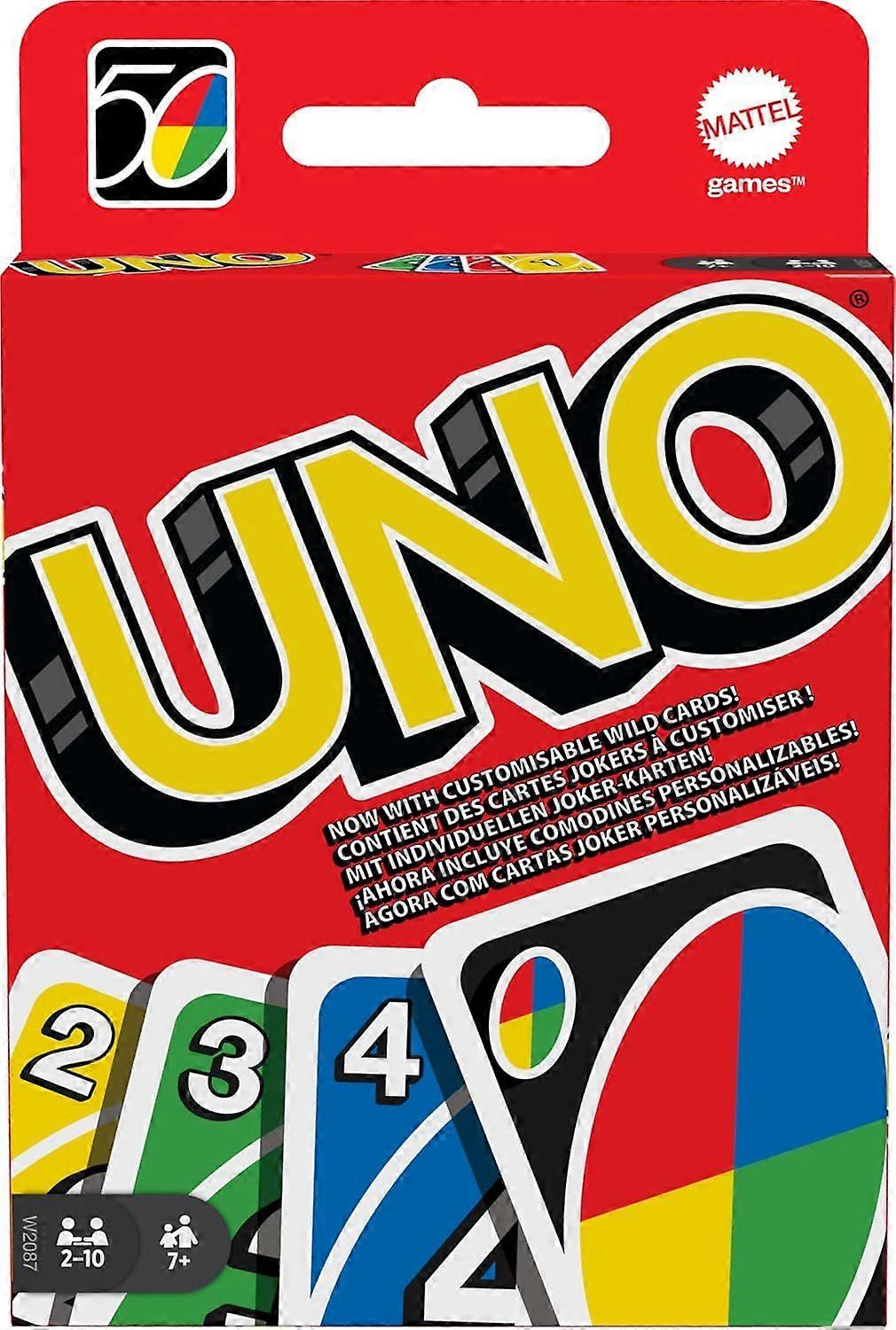 UNO Card Table Game, Classic Uno, Multiplayer Casual Gathering Table Game Poker