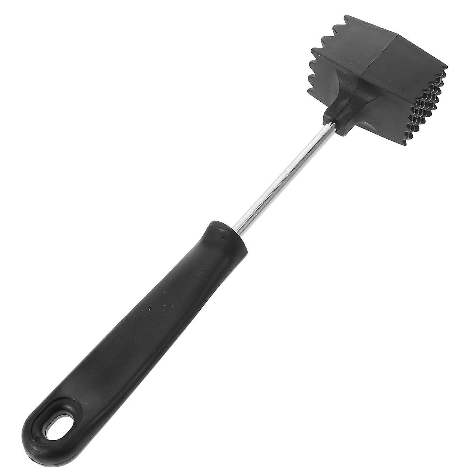 Meat Tenderizer Mallet with Stainless Steel Head and PP Handle for Beef Steak Chicken Pork Lamb Nuts Ice