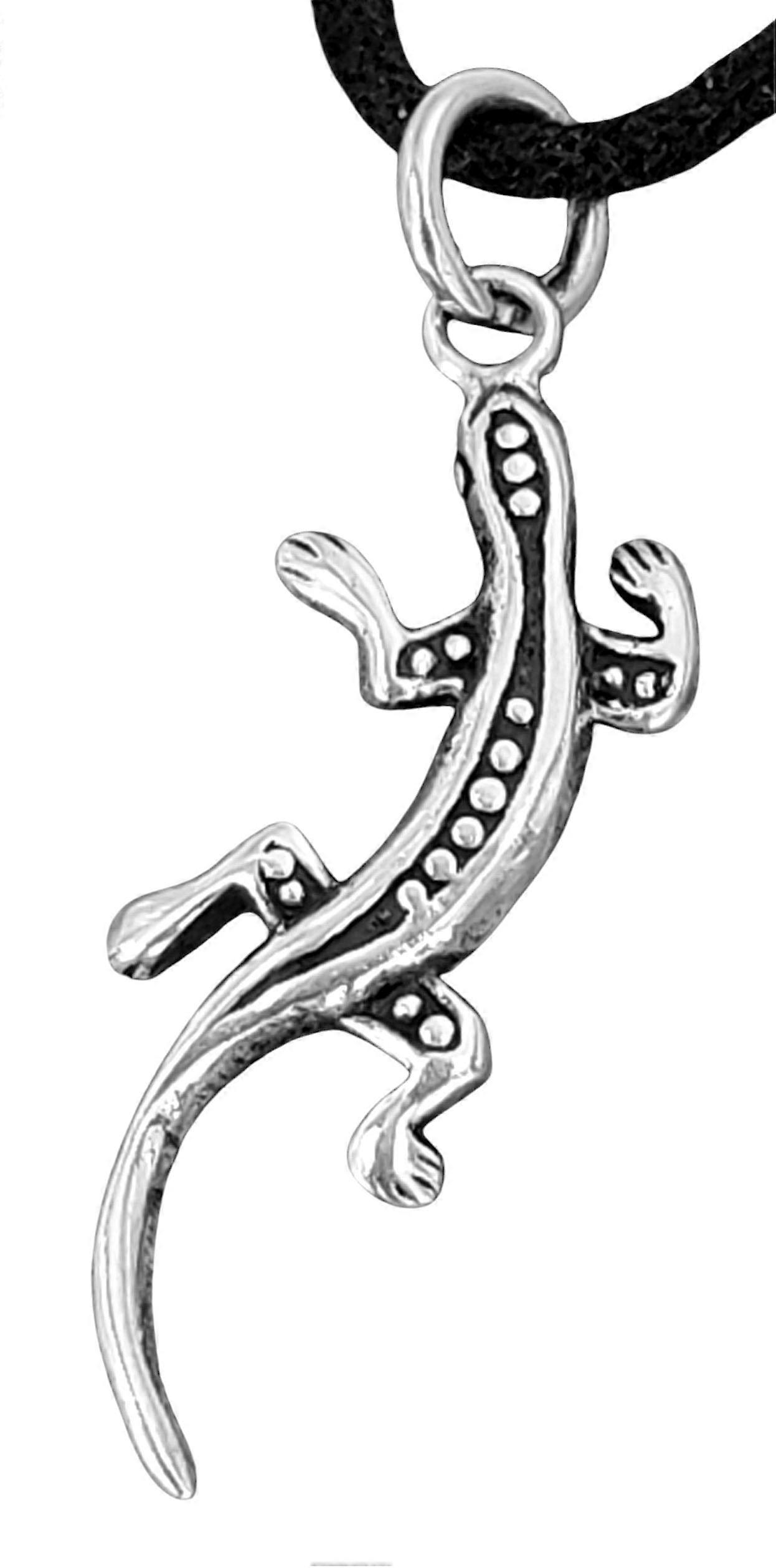 Hänge 2 Ödla - Silver
