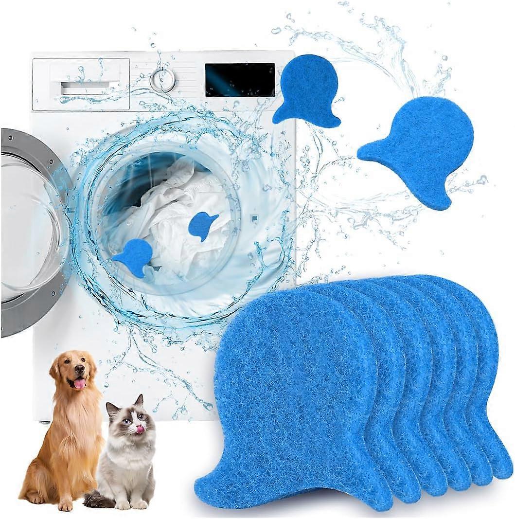 6 PCS Pet Hair Remover for Laundry – Effectively Removes Fur, Lint & Dander – Reusable