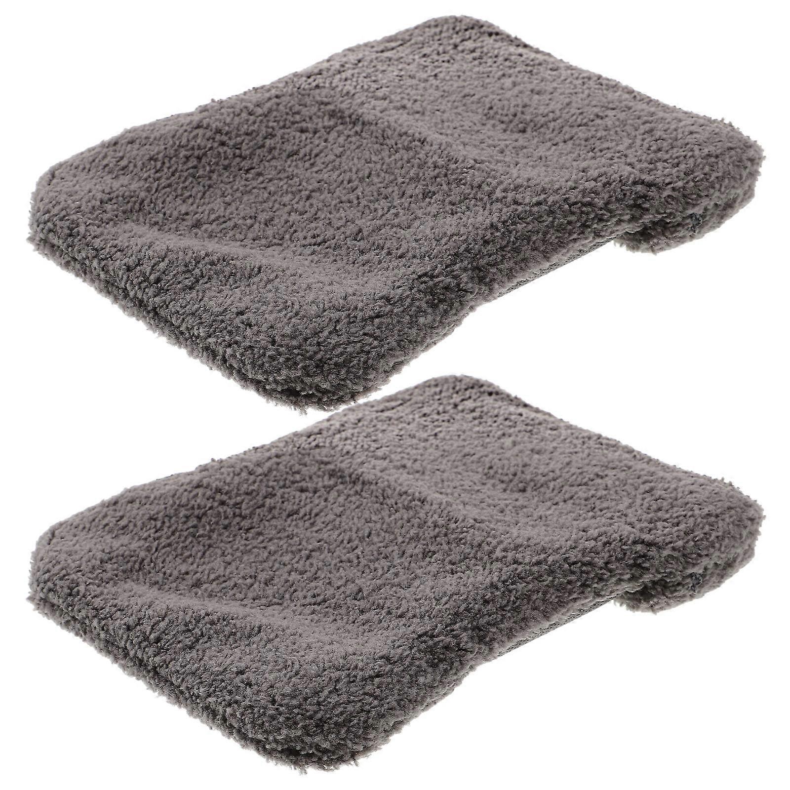 Remove Sandbags Sand Brush Remover for Beach Mitts 2Pcs Grey