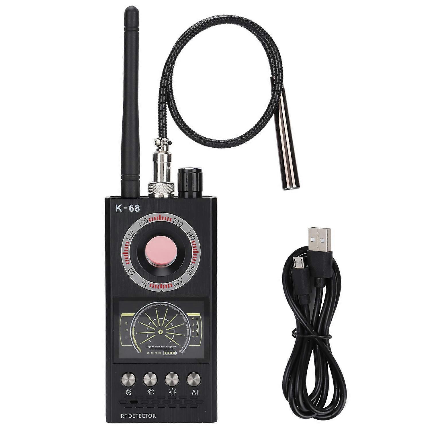 K‑68 Signal Detector High Sensitivity Radio Frequency Signal Bug GSM GPS Detector