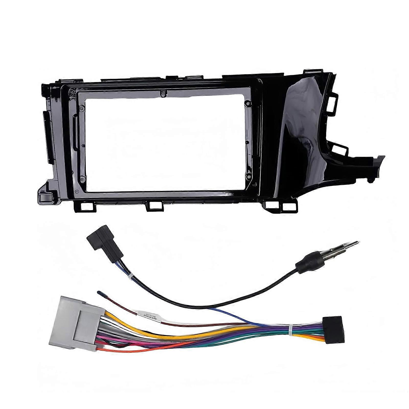 Upgraded Dashboard Bezel For 2015+ Model Automobiles Supporting Aftermarket Positioning Navigation Systems Multicolor