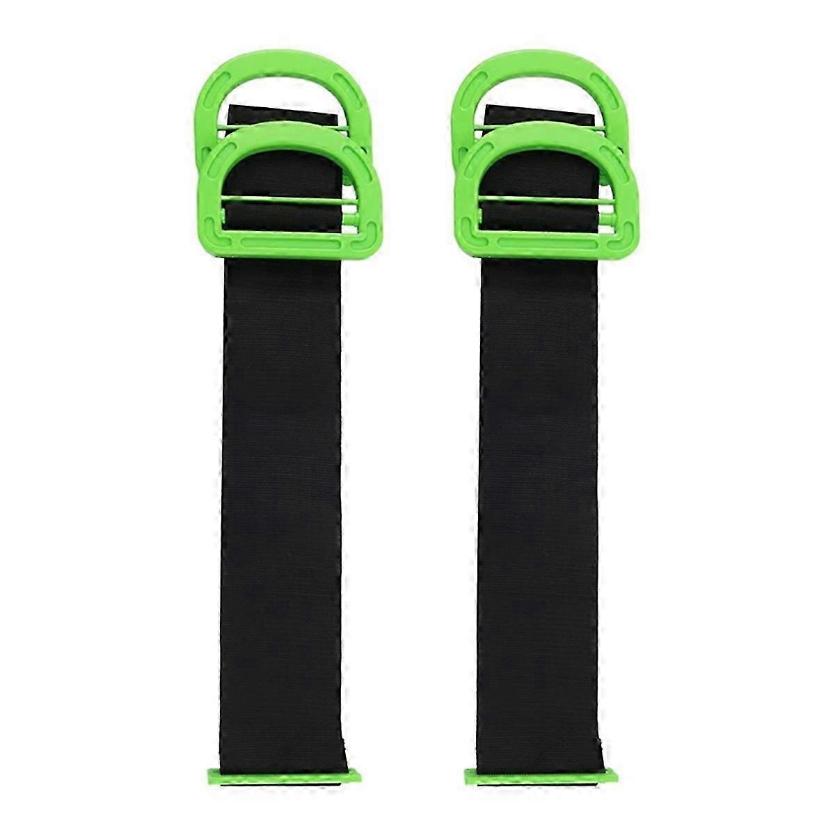 Two-person moving belt with retractable straps for secure transport