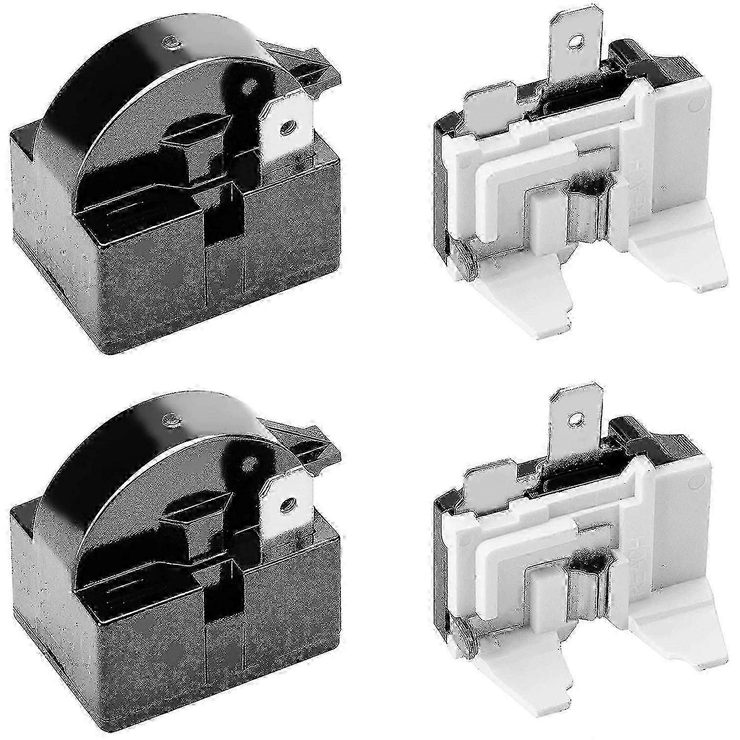 1 Pin Qp2-4.7 Ptc Relay,1 Pin Refrigerator Relay And 6750c-0005p Refrigerator Overload Protector