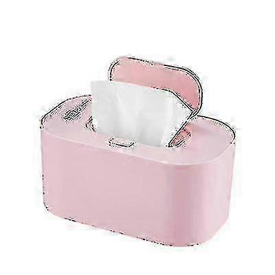 f USB-Powered Baby Wipes Warmer, Adjustable 40-60°C Portable Heater with LED Display & Elastic Band