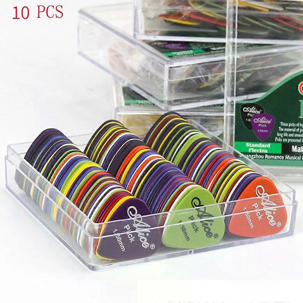10-50 db vastagságú 0,96 mm gitárpengetők gitárkiegészítők Alice akusztikus, elektromos basszusgitárhoz Pic plectrum Mediator gitárpengetők