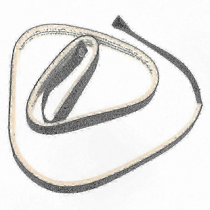 Exercise Resistance Belt with Drag Plate and Friction Band for Fitness Bikes and Elliptical Machines