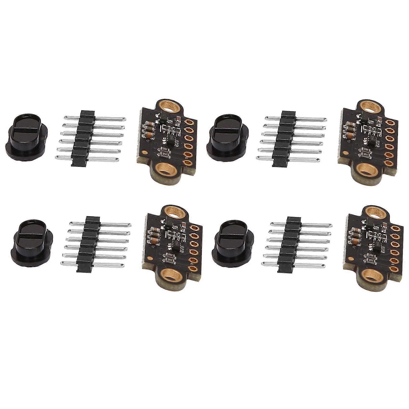 4X VL53L1X Ranging Flight Time Sensor Module 3V-5V Distance 400cm Measurement Extension Board Module for Arduino