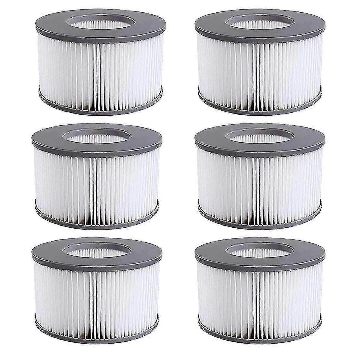 Mspa Models From 2020, 6 Pcs Replacement Filter Cartridges For Inflatable Pools