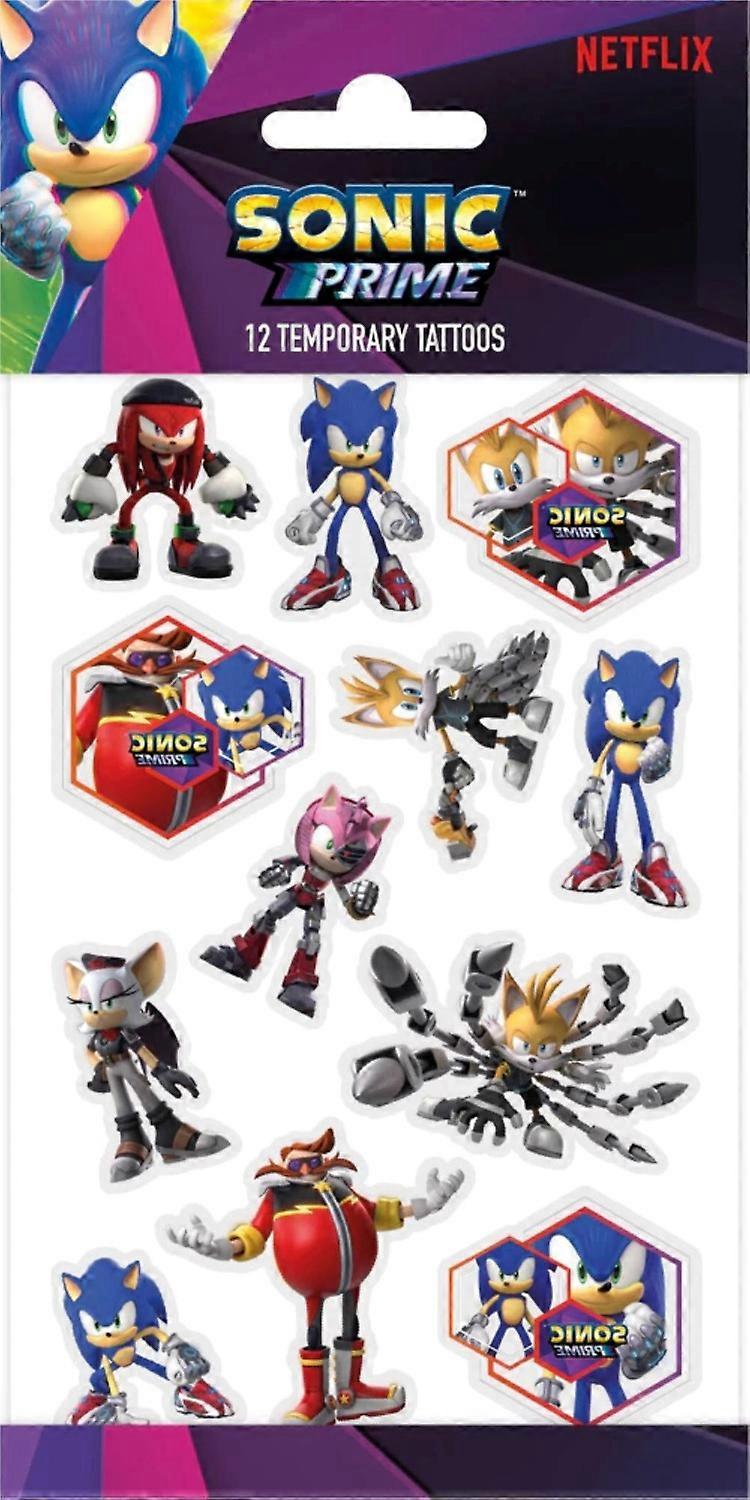 Sonic - 12 tatuaje temporare