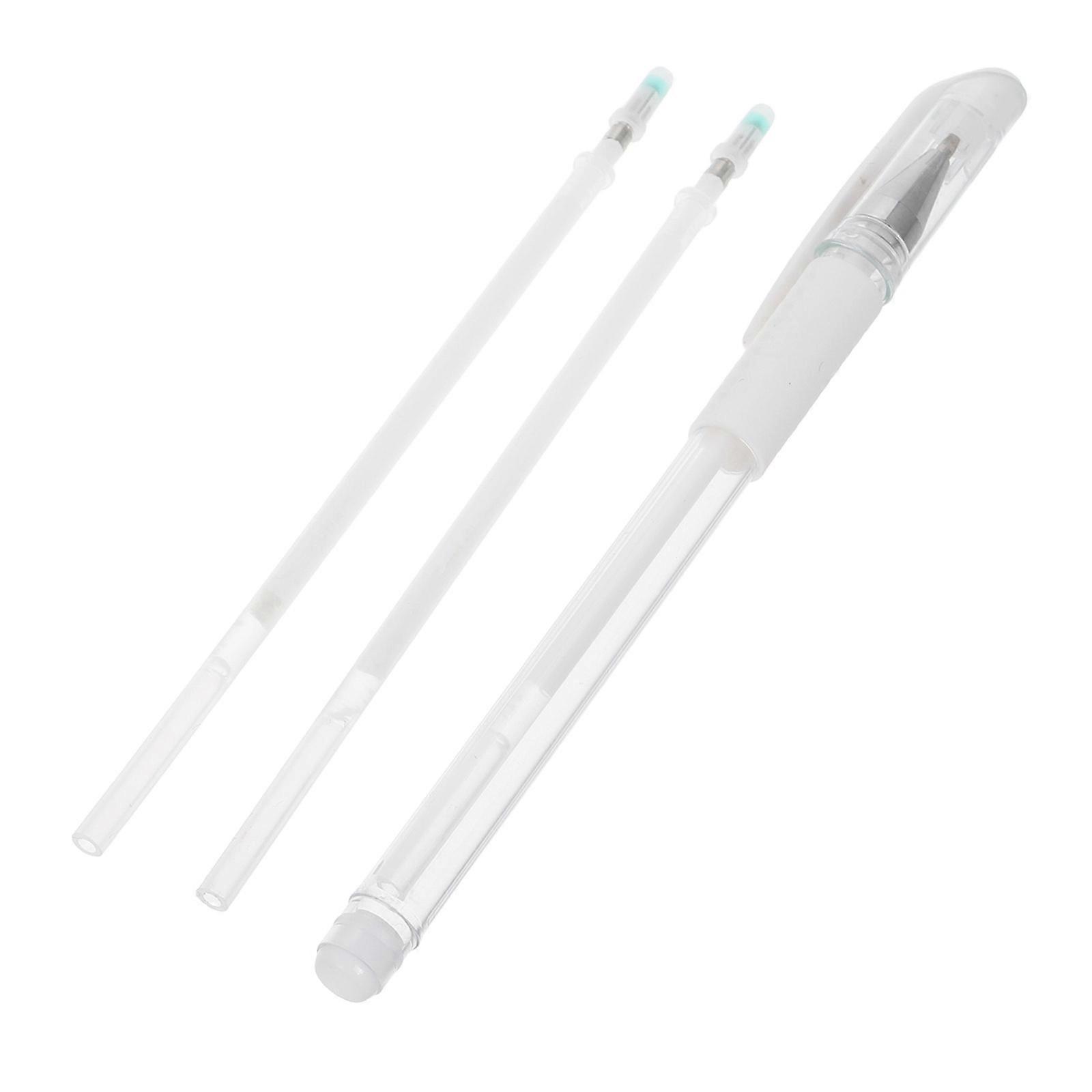 Eyebrow Microblading Pen for Marking with Refills Plastic White