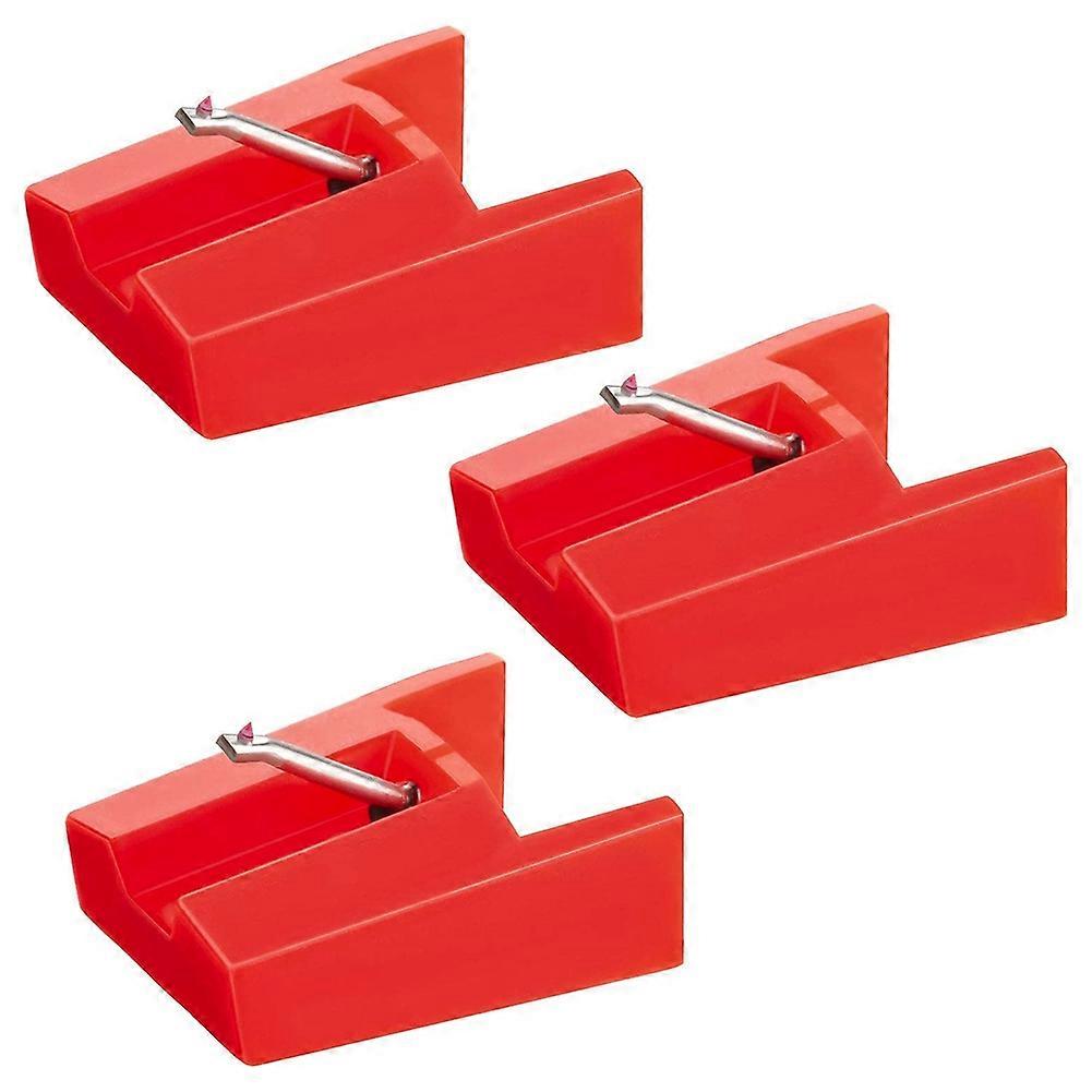 3 Pack Replacement Stylus Turntable Record Player Needle Accessories