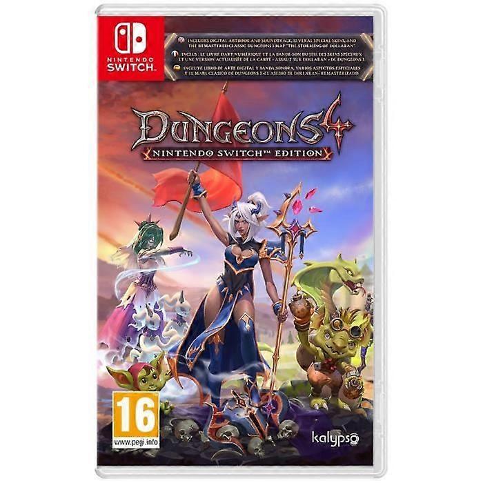 Dungeons 4 - Nintendo Switch Game - Deluxe Edition