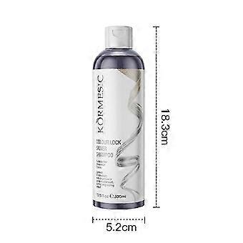Paarse haarshampoo, tonifiërende paarse shampoo voor paars haar voor blond, platinablond en grijs haar, behandeld haarkleur, gele tinten, vermindert koperkleur 300 ml