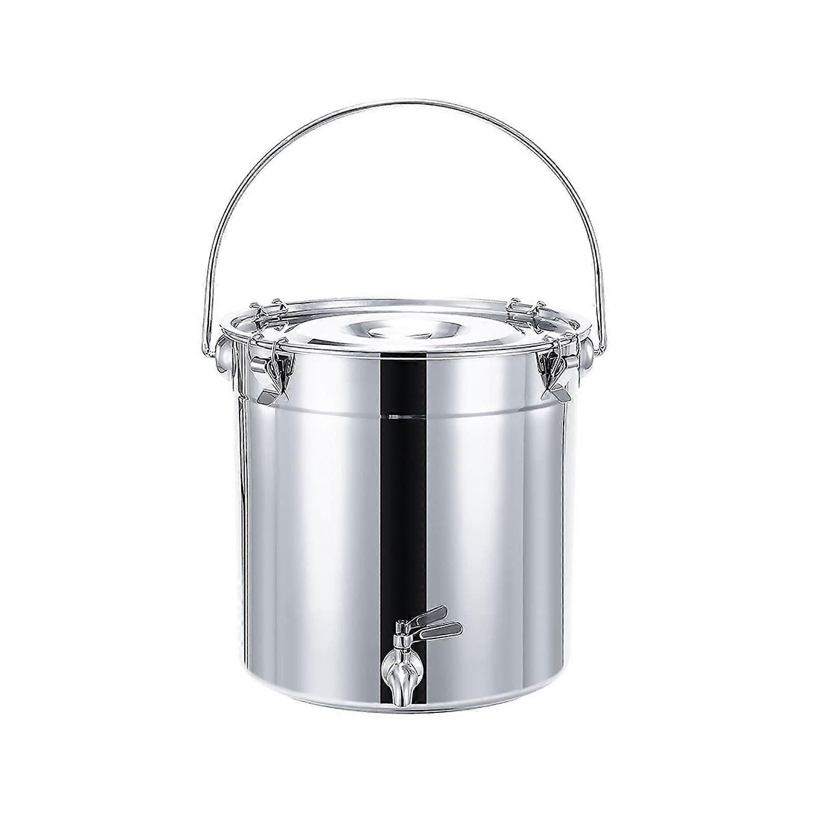 12L Stainless Steel Stock Pot with Lid, Large Soup Pot for Cooking and Storage, Stackable Design