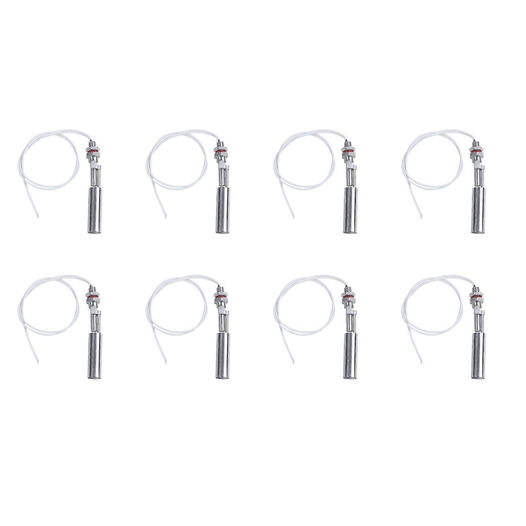 8X Stainless Steel Breaking Water Level Sensor Horizontal Float Switch
