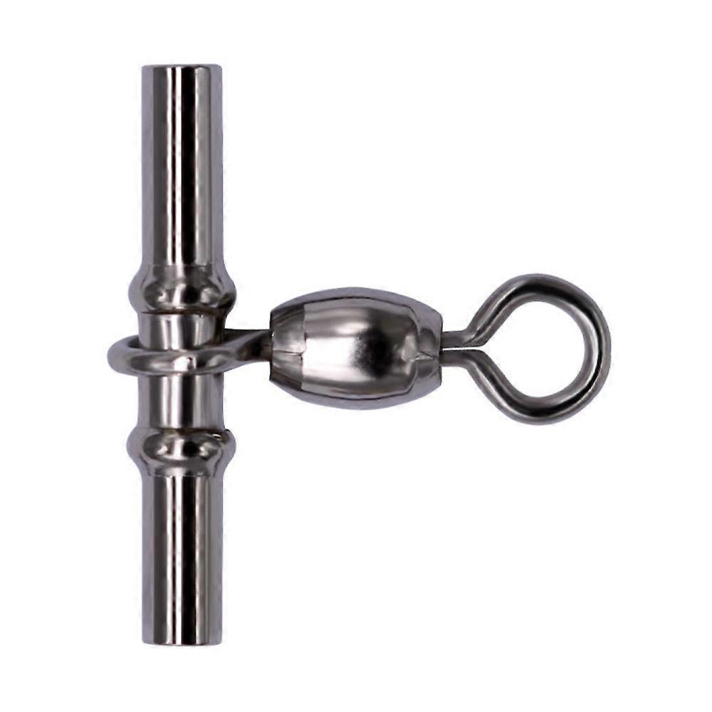 Mat��riel de p��che �� lignes crois��es, manchon �� sertir en forme de T, pivotant en m��tal Durable, connecteur de p��che �� 3 voies, hame?on, 20 p