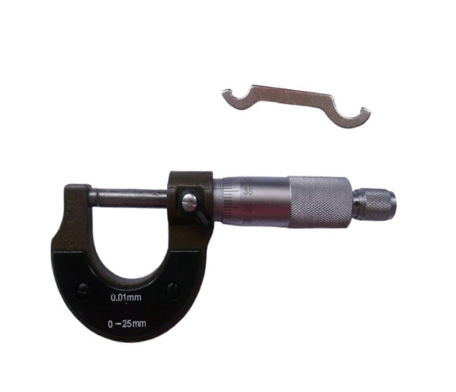 Metric Micrometer with RustResistant Finish for Jewelers Watchmakers and Metalworking