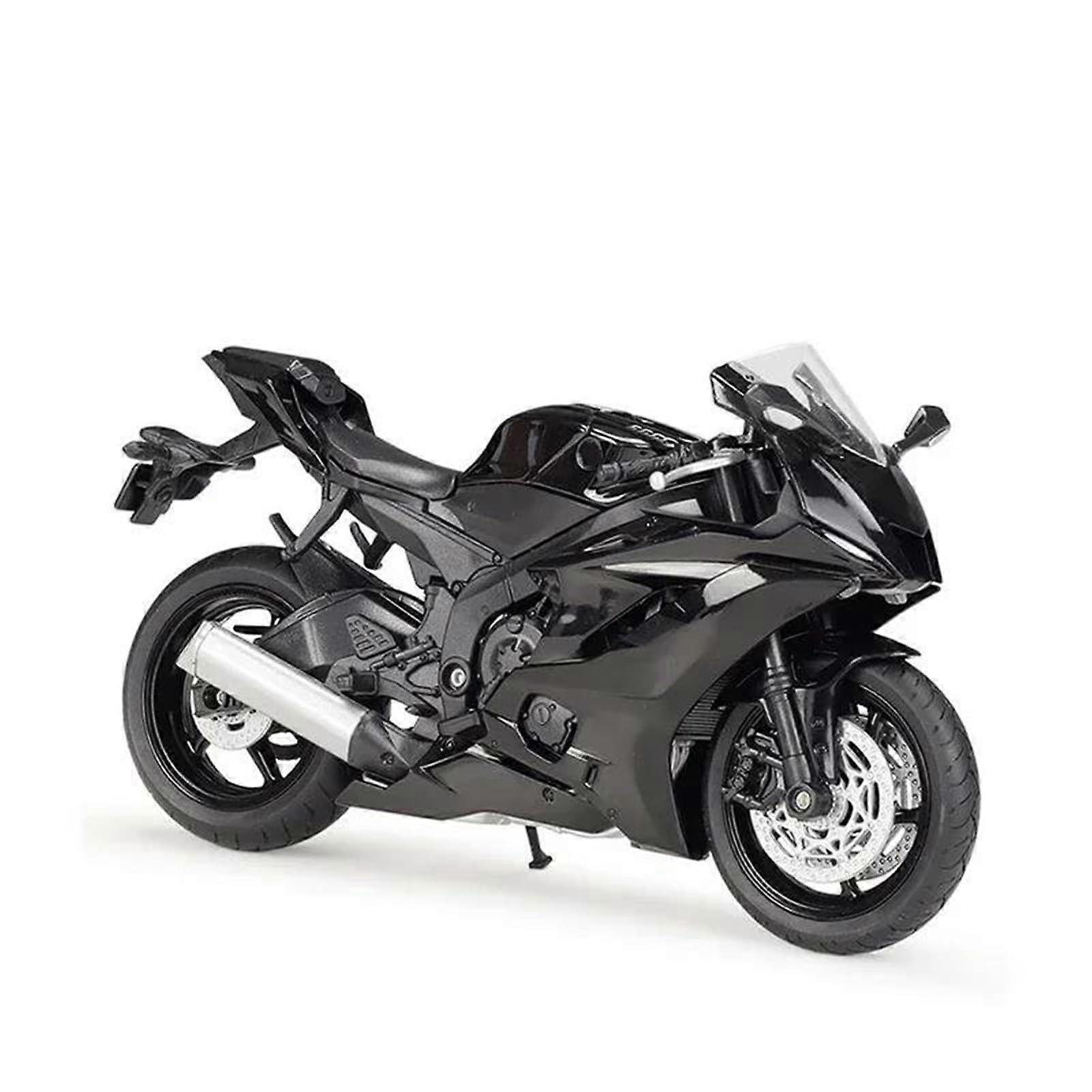 1/12 Scale Diecast Alloy Racing Motorcycle Model with Realistic Engine Details