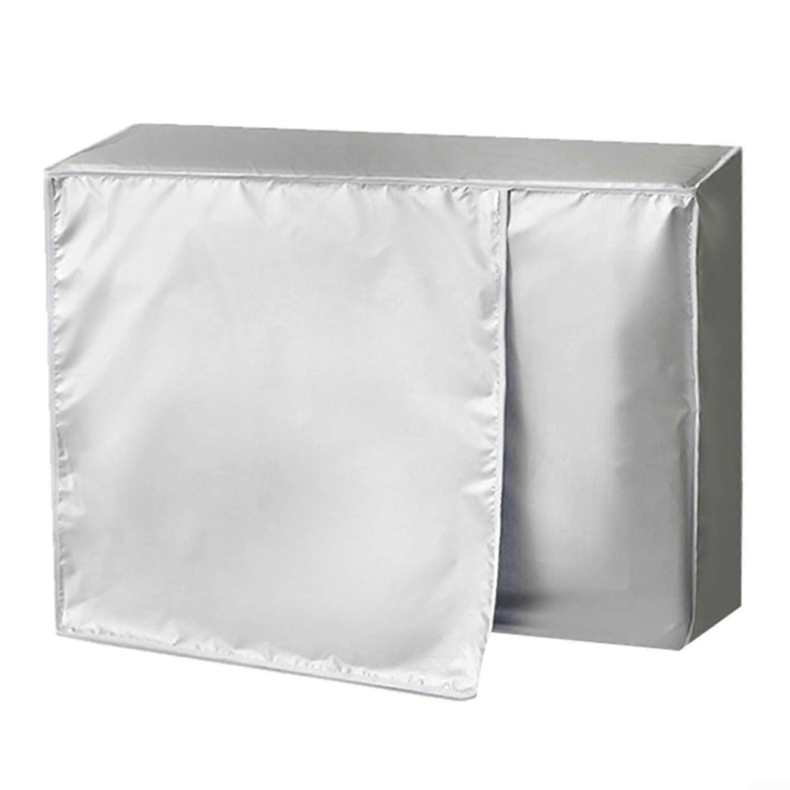 Waterproof AC Outdoor Unit Cover Small Size, Dustproof UV Resistant Durable Polyester Fabric