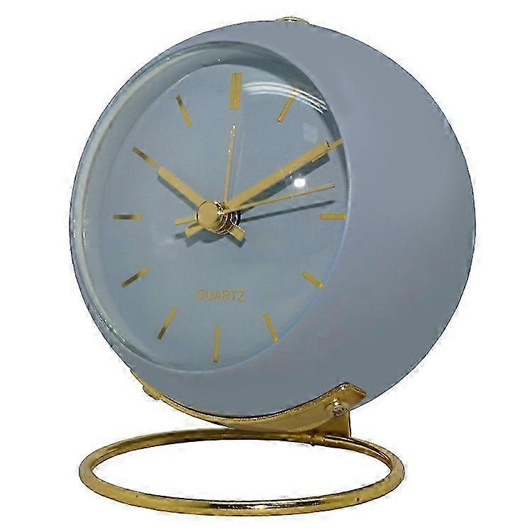 25-26 Children's alarm clock desktop bedside student mute luminous pointer clock creative electronic table clock