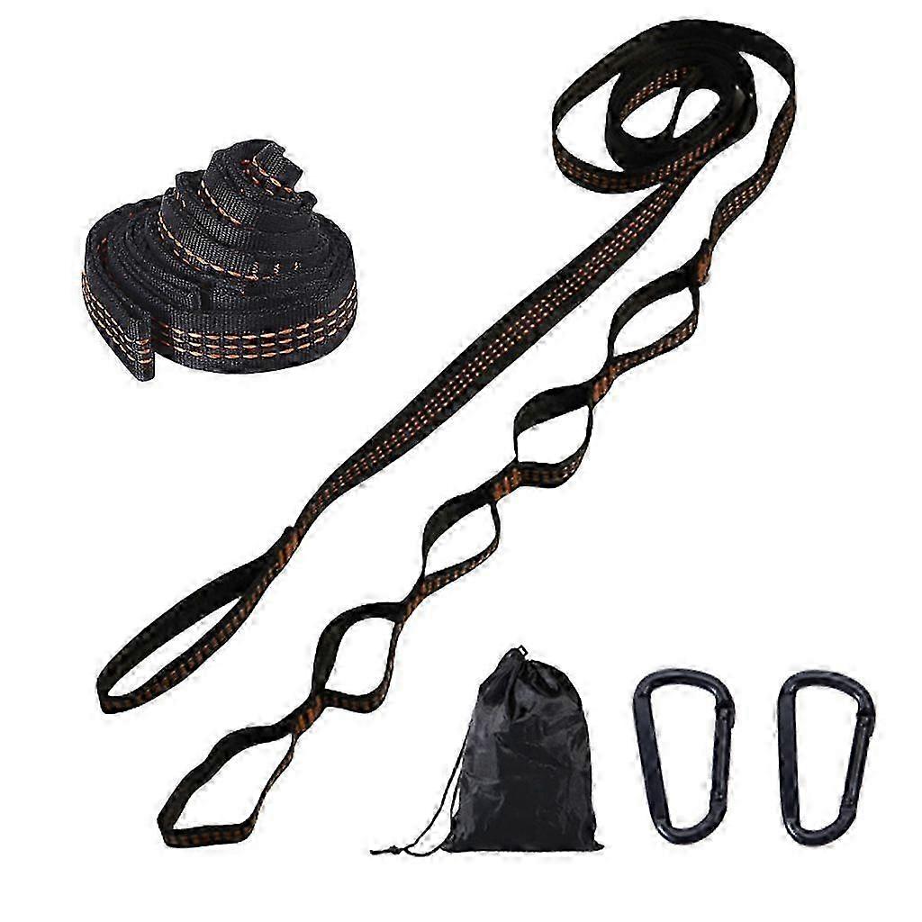 25-26 2Pcs Hammock Strap Thick Camping Hammock Tree Strap Belts Hanging Tree Rope