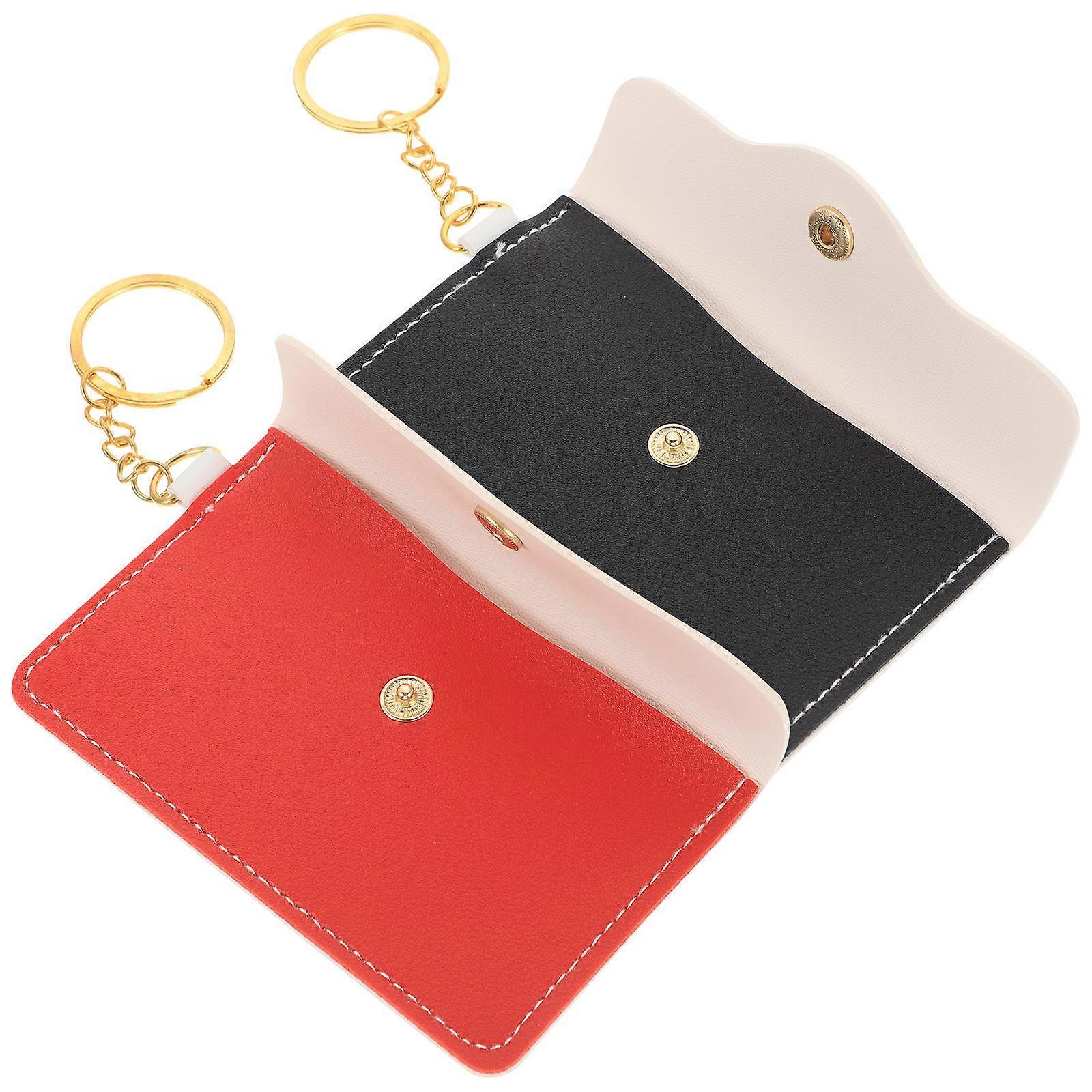 2Pcs Assorted Ring Card Holder for Convenient Storage
