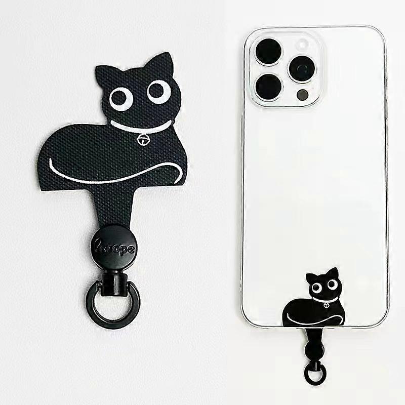 AROPE 6.5cm Phone Tether Tab Cartoon Design Phone Case Lanyard Patch Replacement Part