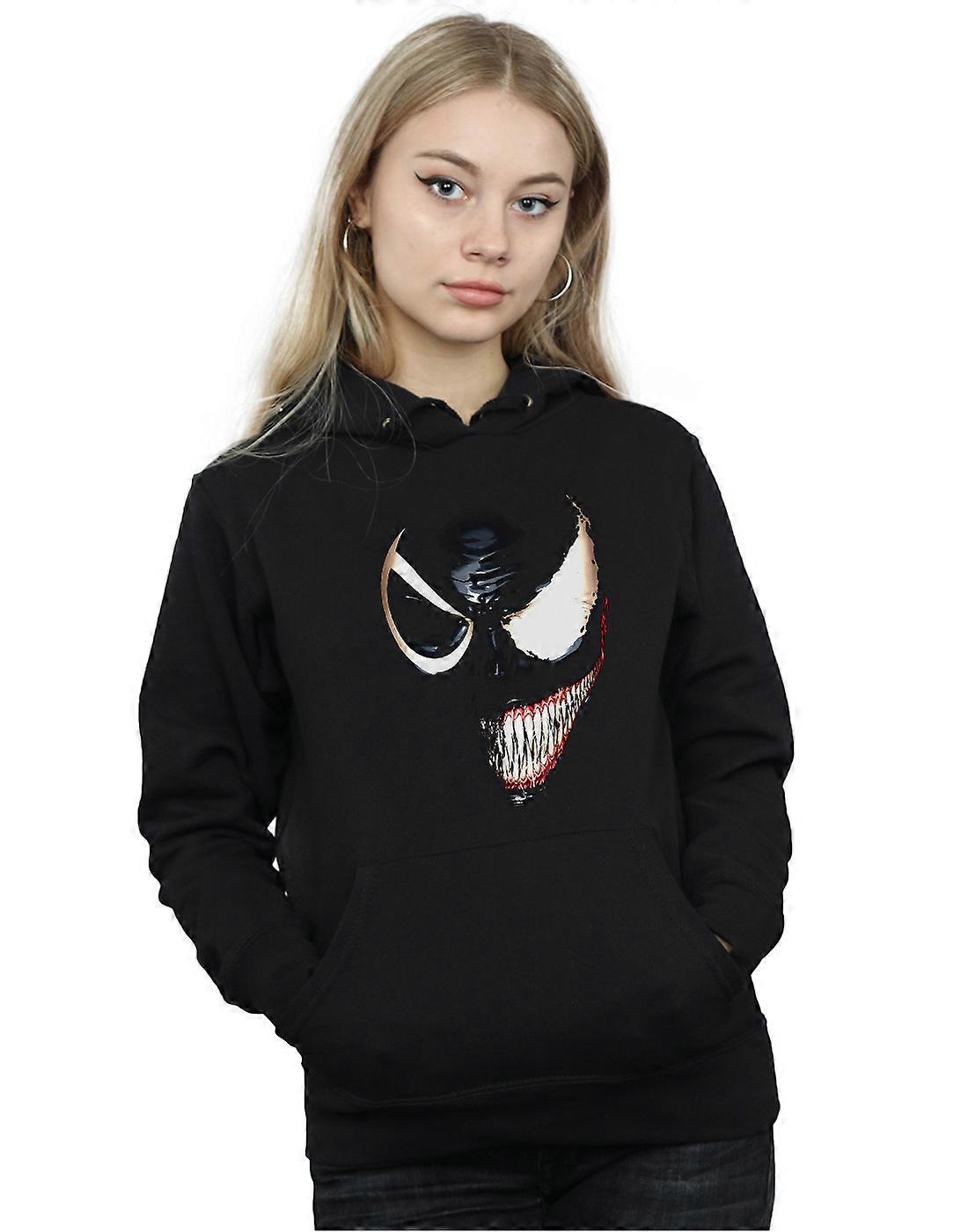 Marvel Women's Venom Split Face Hoodie