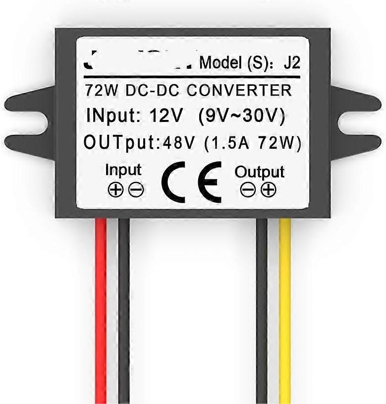 DCDC Boost Converter 9V20V to 48V 1A Stable Output for Battery and Communication Systems