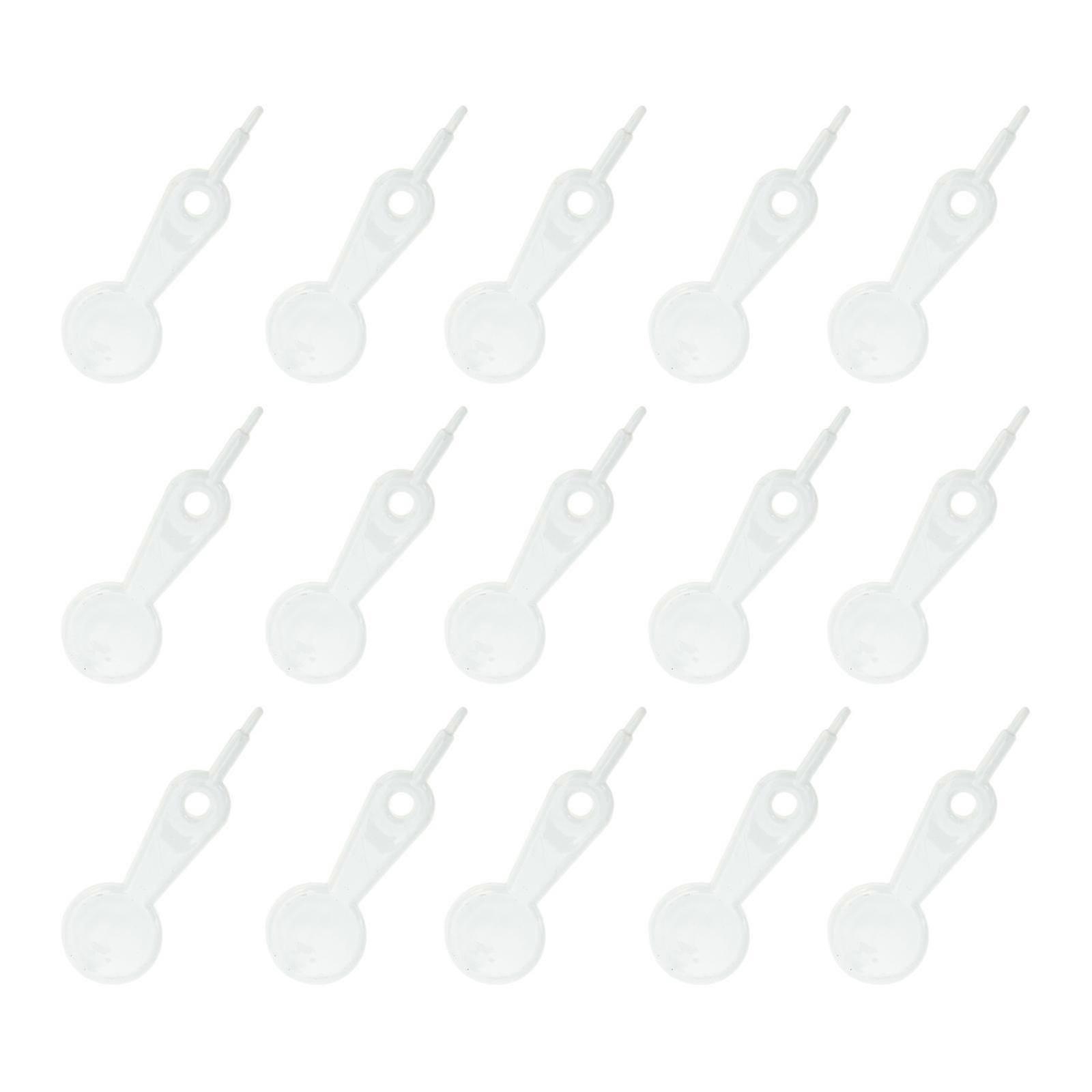 Pacifier Hole Making Tool Plastic Stick for Bottle Use 200Pcs