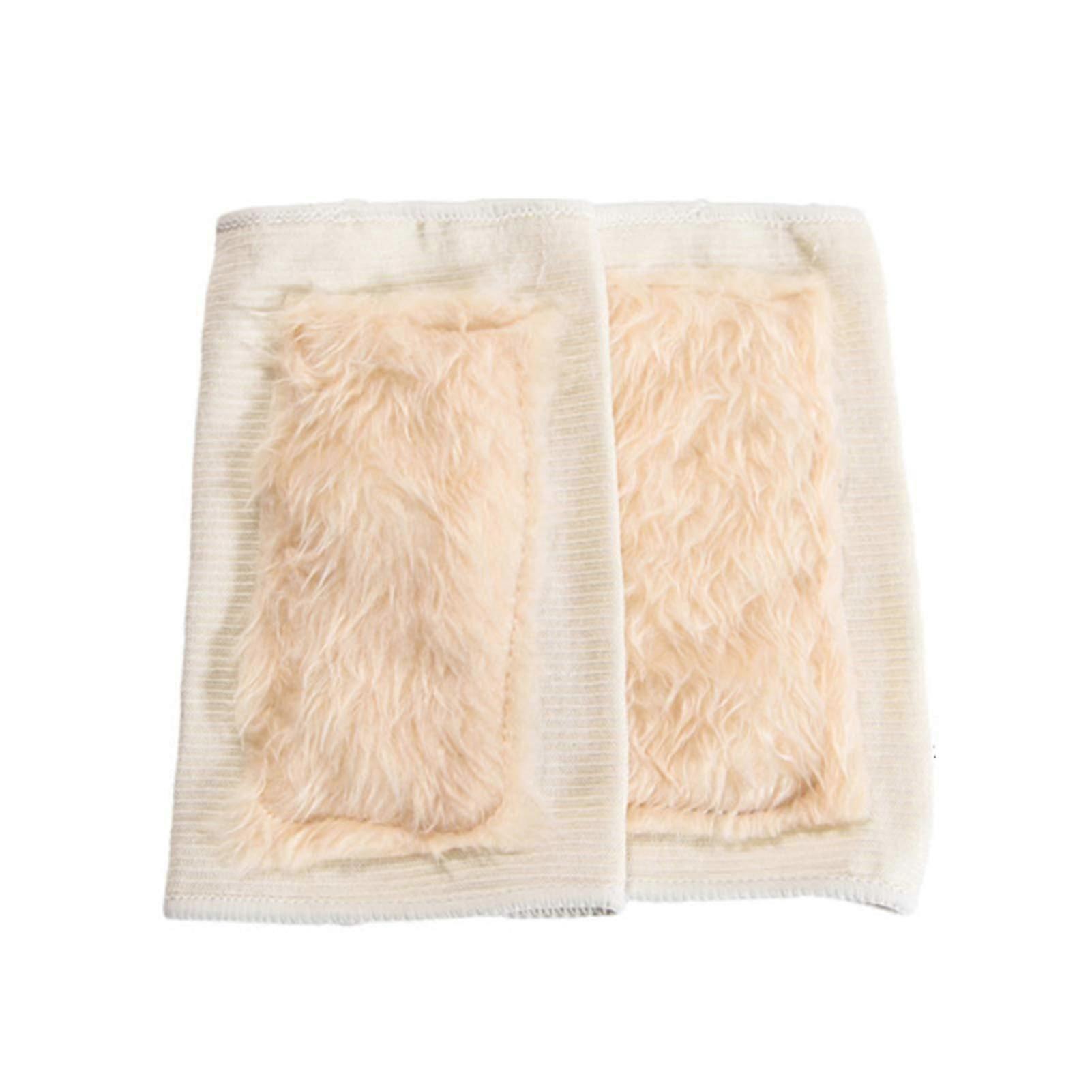 Self-Heating Knee Brace Windproof Cashmere-Lined for Motorcycle Biking