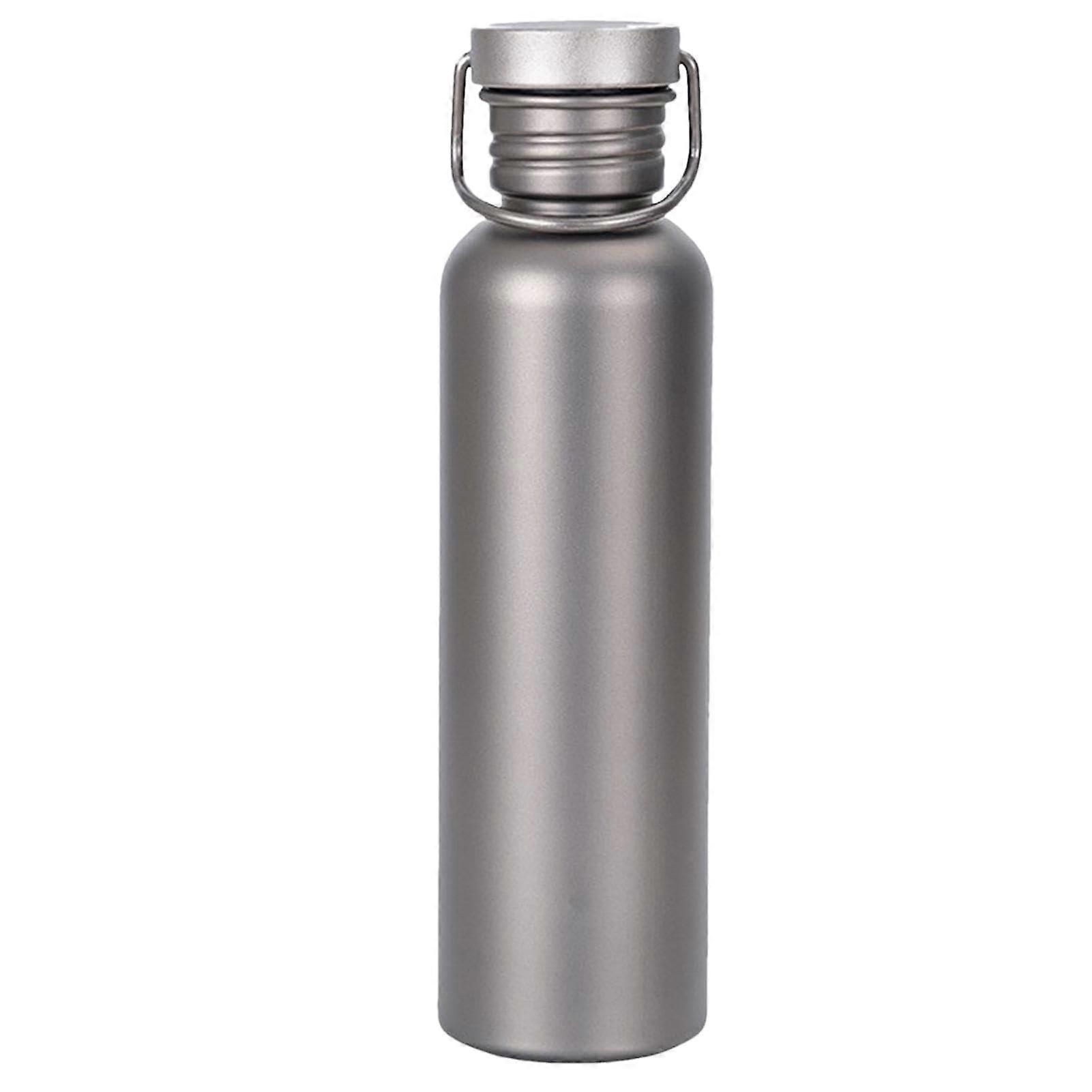 Titanium Water Bottle 750ml Leak Proof Heat Resistant for Sports Hiking Camping
