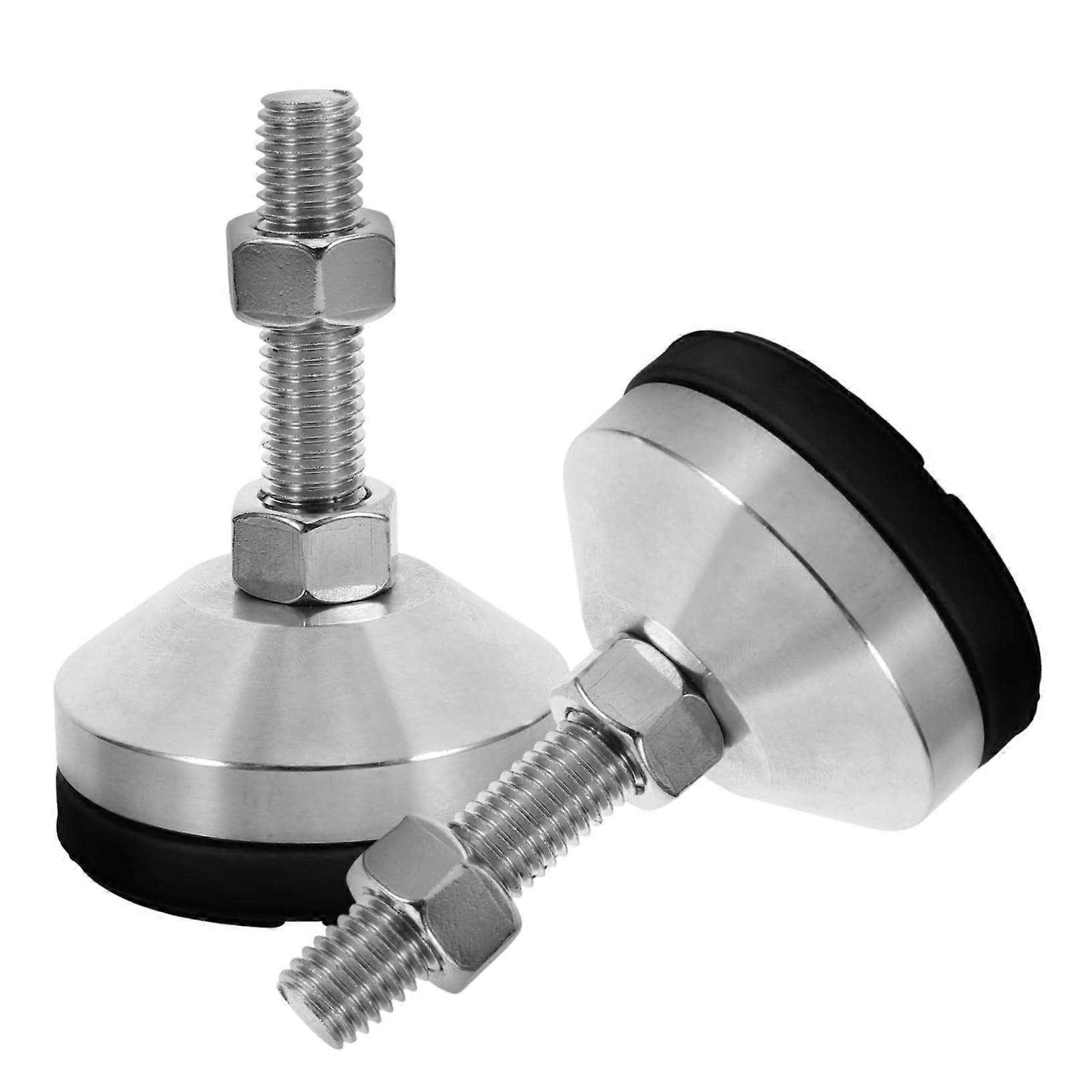 2pcs Heavy Duty Adjustable Leveling Feet for Cabinets and Workbench Stability