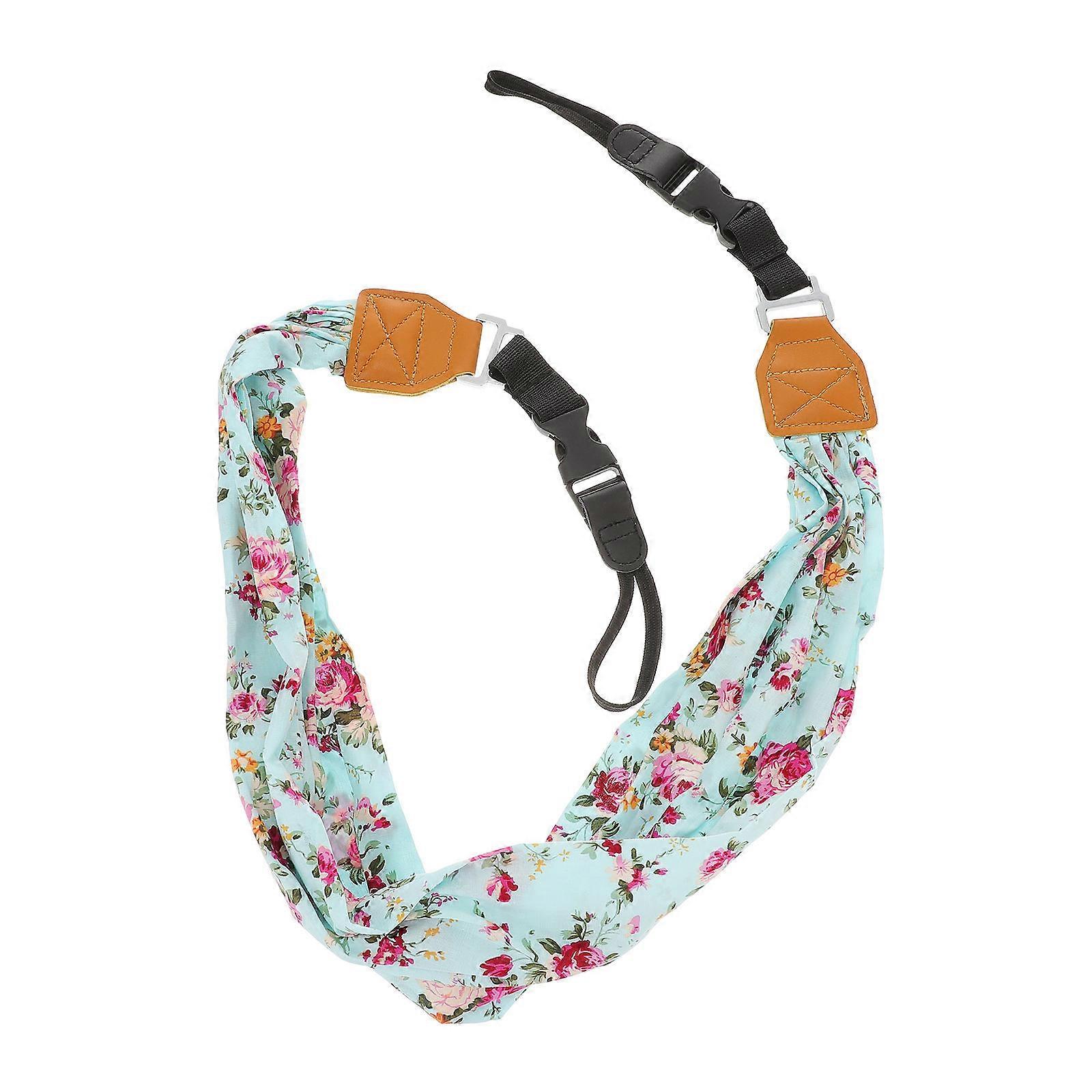 Camera Sling Strap Floral Design for Camera Use 4Pcs Pack