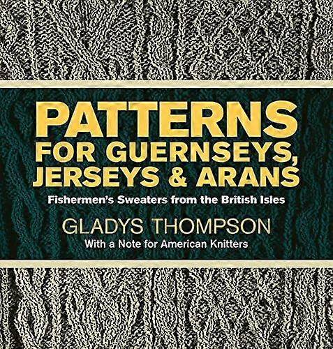 Mönster för Guernseys, tröjor och Arans