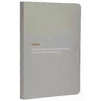 Nkjv Bible Journal - Genesis Paperback Comfort Print Softcover Gray - Sewn Smyth
