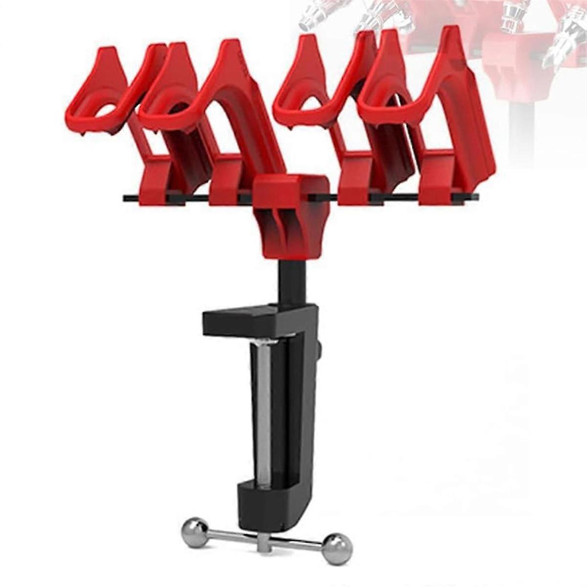 Quick-Release Airbrush Stand Quick Pull Spraying Pen Holder 30mm Adjustable Rotation for Effortless