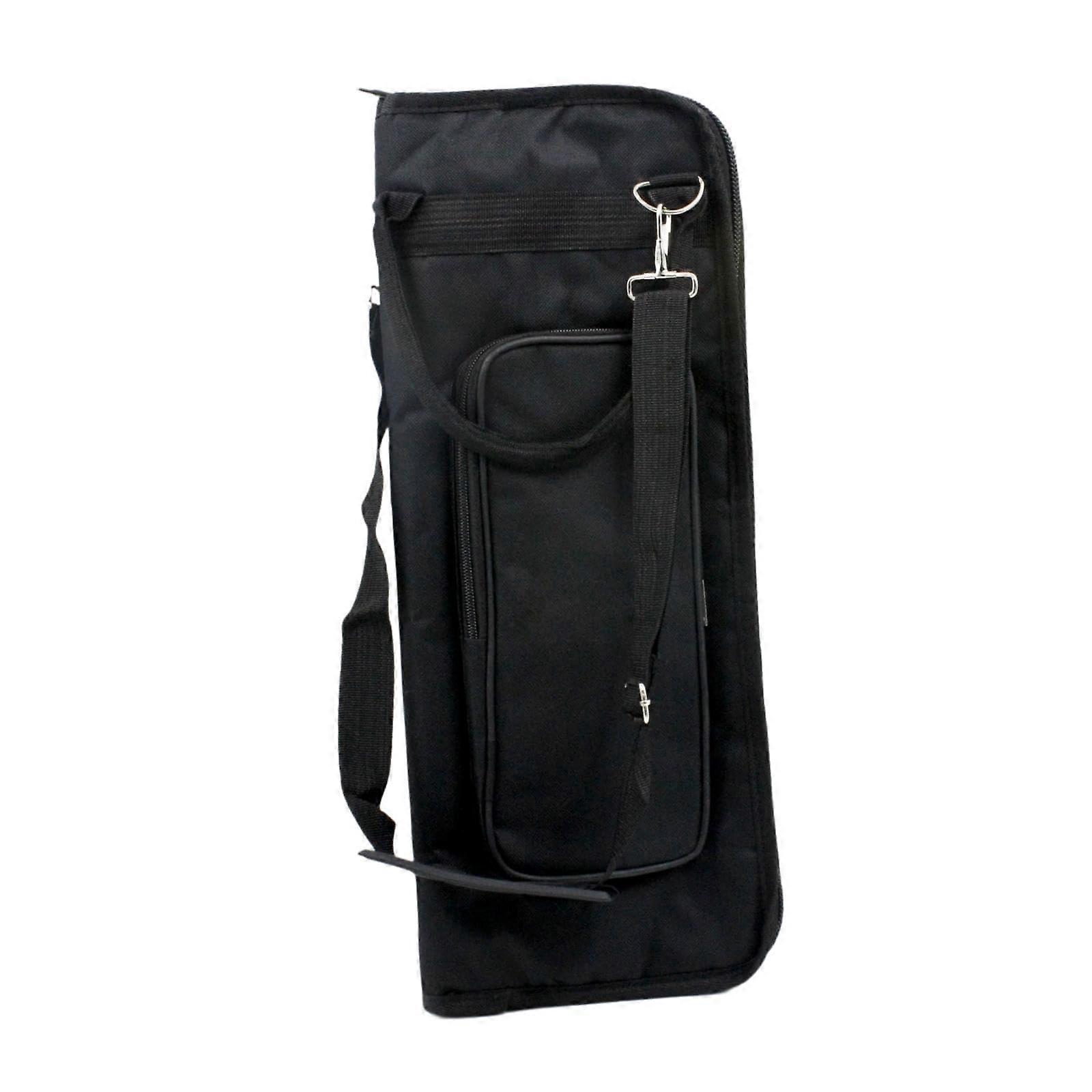 Drumstick Bag with Adjustable Shoulder Strap, MultiSlot Storage for Mallets and Quick Stage Access