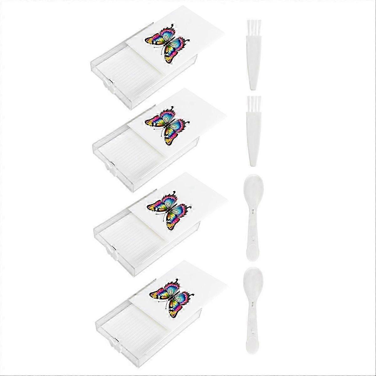 DIY Craft Diamond Tray Painting Stackable Drawer Box D