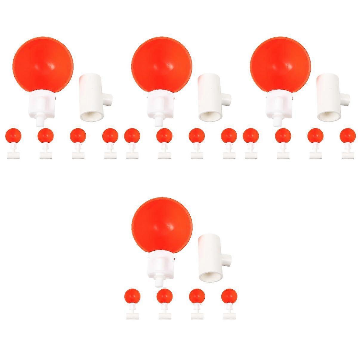 5 Pack Automatic Chicken Waterer Cups for Poultry and Rabbits, Durable EasyClean Design