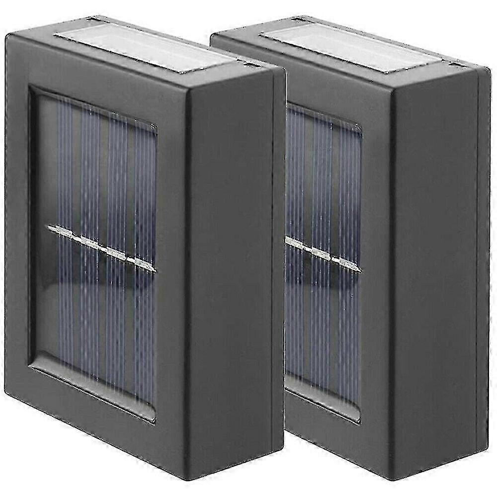 Garden Solar Light with Motion Sensor for Outdoor Wall, 2Pcs Set