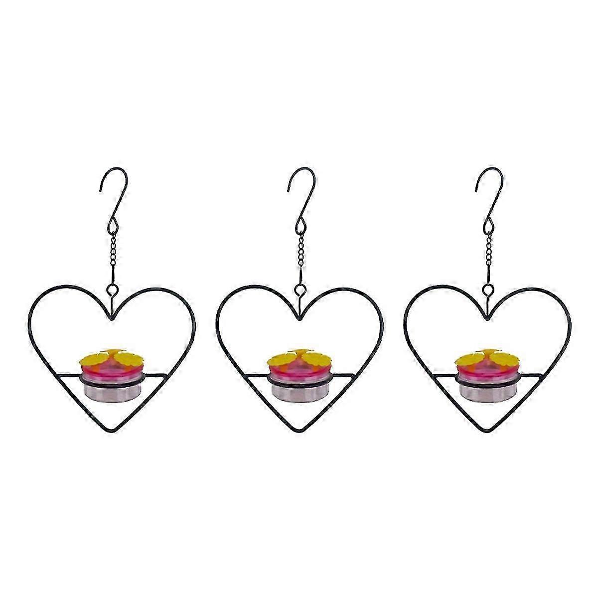3 Pcs Hanging Hummingbird Feeder, Circular