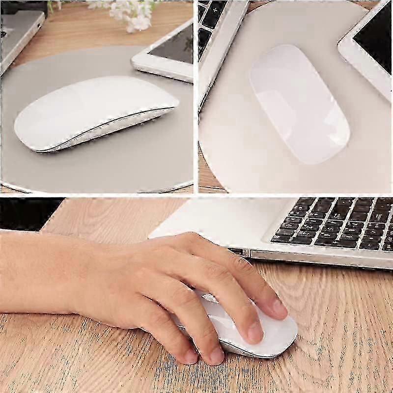 Wireless Mouse Silent Multi-Arc Touch Bluetooth Mouse Ultra-Thin Magic Mouse Ultra-Thin (White)