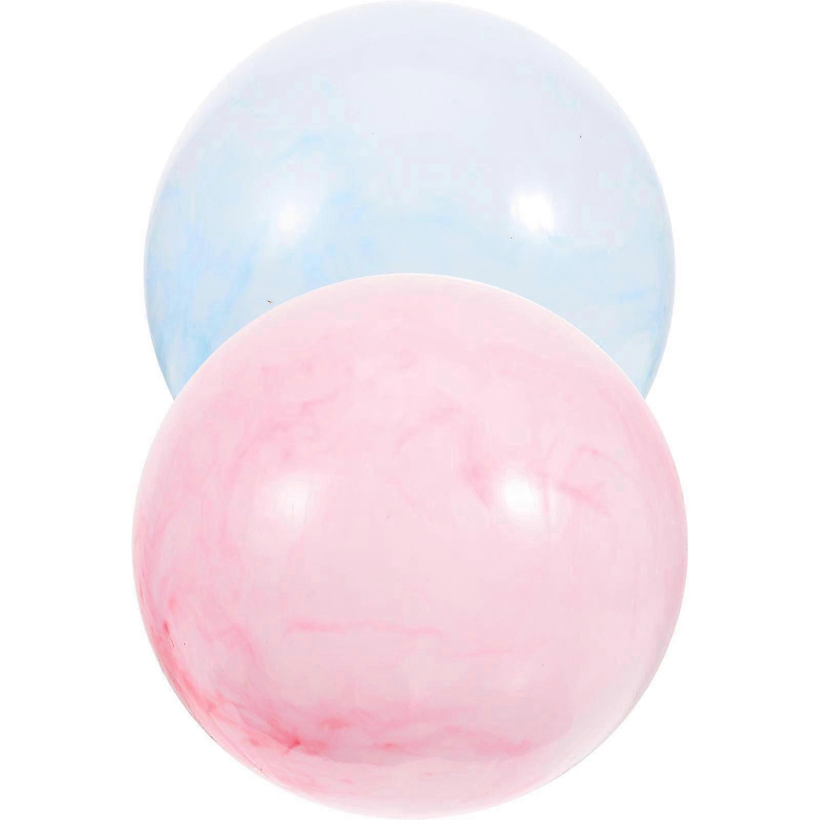 Assorted Color Pilates Ball Multi-Use Exercise Ball for Workout 2Pcs